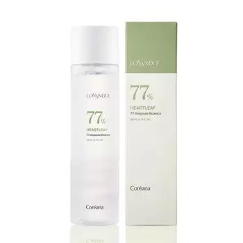 LOVANDUE HEARTLEAF 77 AMPOULE ESSENCE 200мл, Увлажнение, Kbeauty, Корейская косметика, пробник