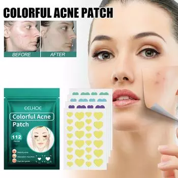 Love Acne Patch Gentle Cleansing Acne Patch To Fade Facial Acne Marks and Spots Facial Cleansing Care 112pcs