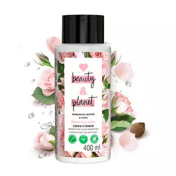 Love Beauty and Planet Murumuru Butter & Rose Paraben Кондиционер для цветущего цвета - 400 мл