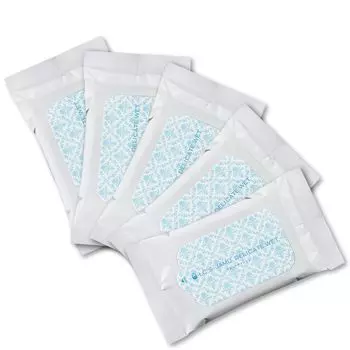 Love Cosmetics Jamu Delicate Wet 10 шт. x 5 шт. Зональная салфетка Сделано в (Нежная Япония)