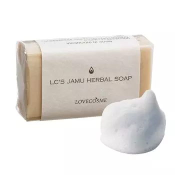 Love Cosmetics Jamu Herbal Soap 68g Зона Мыло Запах Черные точки (Деликатный уход)