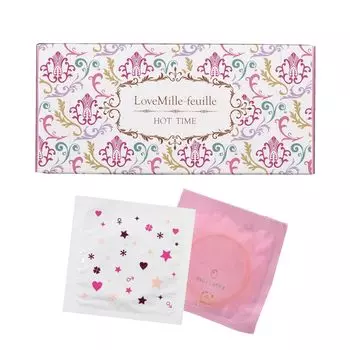 Love Cosmetics Love Hot Time 8 штук резинка теплого типа Mille-feuille (презерватив 0,03)