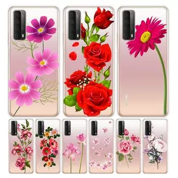 Love Fresh Flowers для Huawei Y9S Y6S Y8S Y9A Y7A Y8P Y7P Y5P Y6P Y7 Y6 Y5 Pro Prime 2020 2019 мягкий чехол для телефона Y6 2018