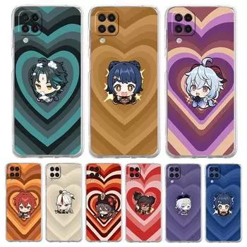 Love Genshin Impact Эстетический чехол для телефона Samsung A51 A71 A21S A12 A11 A31 A41 A03S A22 A13 A33 A73 A53 A52 A32 5G A23 Чехол Samsung A31