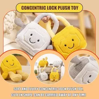 Love Lock плюшевая игрушка кукла милая плюшевая игрушка милая имитация плюшевая кукла детский подарок One Size