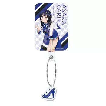 Love Nijigasaki Academy School Idol Club Asaka Karin Fontab 100 x 60 30 x 30 mm or less CS.FRONT Live! Approx. mm/Charm Approx. TPU/Iron/Brass/Acrylic
