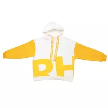 Love Oversized Hoshizora [совместное сотрудничество] в прямом эфире! толстовка с капюшоном/Рин (L размер)