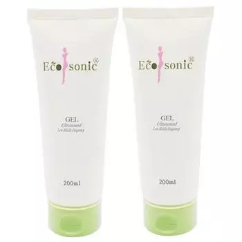 Love Plus Seongwon Ecosonic Ультразвуковой гель для красоты/массажа лица, 200 мл, 2 шт.