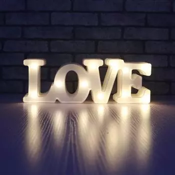 LOVE Романтичный светодиодный светильник, настольные неоновые лампы, декоративные светодиодные ночные лампы для помещений, свадебный декор, романтический подарок на День святого Валентина красный