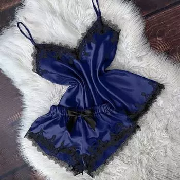 Love Ruru Sexy Midnight Charm ночная рубашка - европейский и американский стиль нижнего белья W2000 Small [70-100] чёрный
