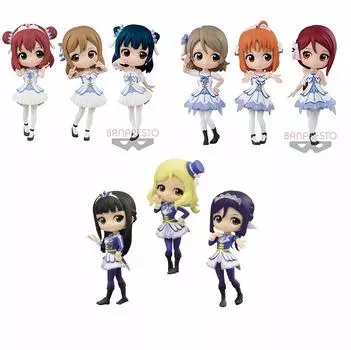 Love School Idol Movie Over the Rainbow Q posket petit 1-й класс 2-й класс 3-й класс набор из 9 фигурок Live! Солнечный свет!!В