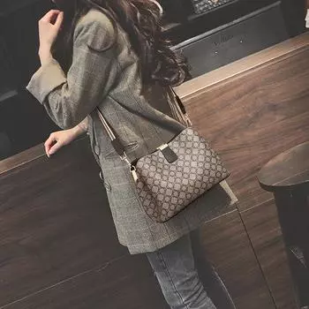 Love Sea Bag Женская сумка с сумкой-ведром Весна и лето Одно плечо Сумка через плечо Женские сумки