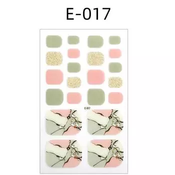 Love Toenail Sticker 3D Drill nail 3D waterproof nail sticker adorning cute toenails