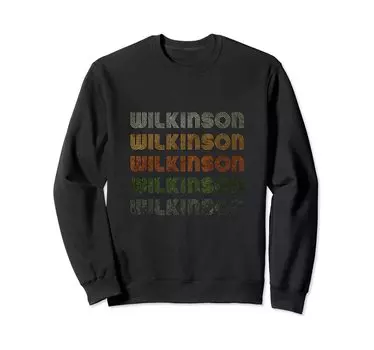 Love Wilkinson T-Shirt GrungeVintage Style Black Wilkinson Sweatshirt