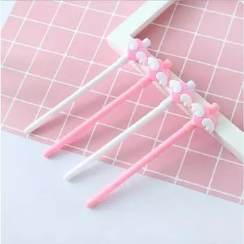 Love Wings Черная нейтральная ручка Розовая ручка для офиса для студентов Водная ручка Школьные принадлежности 0.5mm/20pcs чёрный