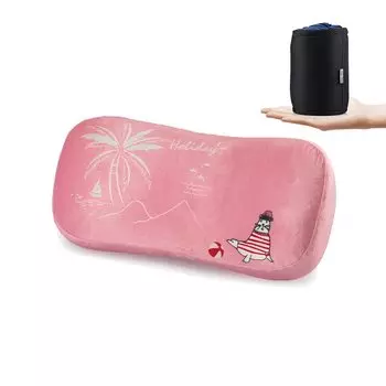 LOVEBOAT Портативная подушка для сна с поясничной поддержкой, из пены с эффектом памяти, с милым персонажем, сумка для хранения, моющийся чехол, подушка, подушка, подушка, многофункциональная, пена, дизайн, путешествия, офис,
