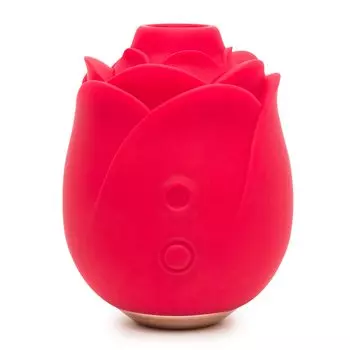 Lovehoney Rose Клиторальный вакуумный вибратор Стимуляция клитора с 6 скоростями всасывания Водонепроницаемый вакуумный вибратор Перезаряжаемый вибратор Игрушка для взрослых - - -