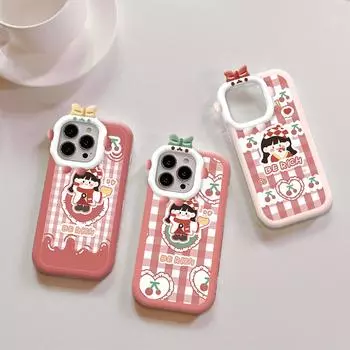 Прекрасный чехол для телефона с рисунком вишневой девушки, чехол для телефона с линзами Monster, мягкий защитный чехол для Samsung Samsung A02S