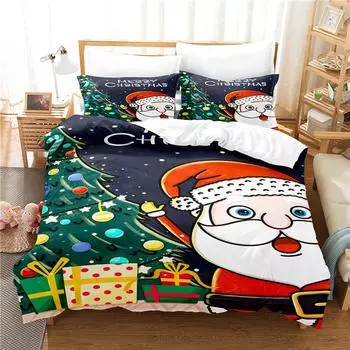 Lovely Grandfather Bedding Set Duvet Cover Set 3d Bedding Digital Printing Bed Linen Queen Size Bedding Set Fashion Design EU single(135x200cm)