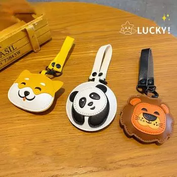 Lovely Panda Pendant Key Chain Delicate Cartoon Pet Doll Pendant Animal Key Ring Small Gifts panda
