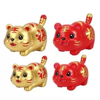 Lovely Piggy Coin Box Money Saving Jar 2024 Chinese Zodiac Ornament Collectible Gift for Kids X3UC