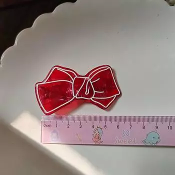 Lovely Pink Bow Hair Side Clips Hairpin for Women Girls Headband for Washface Hair Accessories Headwear Ornament