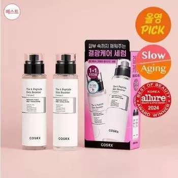 [lovelyk] COSRX The 6 Peptide Skin Booster Radiance Care Serum Double Set