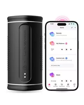 LOVENSE Calor Depth Controlled Male Masturbator Heating Masturbator Vibrator Solo Play Collaborative Play Adult Toys Vibration App Control