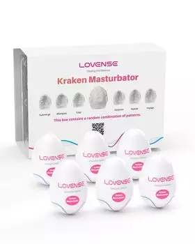 LOVENSE Kraken Мастурбация Мастурбация Товары для взрослых Игрушки для взрослых Для мужчин Пары Рейтинг популярности Мужская мастурбация 6 штук