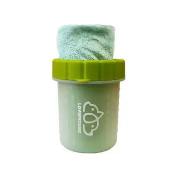 Lovepet Dog Paw Wash Cleaner Small, Зеленый, 1 шт., Корейский шампунь для домашних животных
