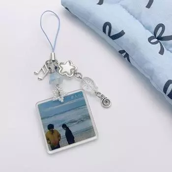 Lovers Lamp Inspired Phone Lanyard Y2K Aesthetic Album Lamp Phone Chainbag Pendant Keychain Decoration Couple Gifts