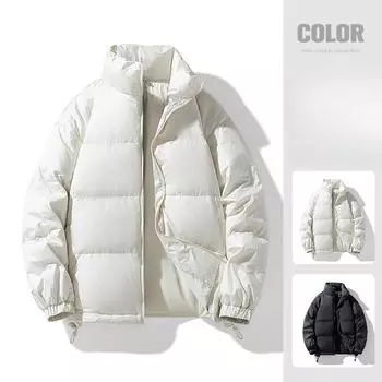 Lovers Новая хлопковая мужская зимняя свободная куртка с хлопковой подкладкой Новая зимняя мода Port Wind Coat S