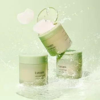 Loveum Calming Repair Young Cica Spot Pads 60 листов, популярная взрывная косметика Кореи