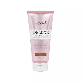 Loving Tan Deluxe Gradual Lotion - Автозагар средней интенсивности, естественный вид, профессиональная сила, без солнца, темный