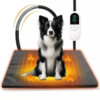 LOVSAK Pet Hot 12-часовой шаг температуры коврик для обогрева домашних животных для небольших электрических ковриков с защитой от перегрева домашних животных PSE Flame Washing