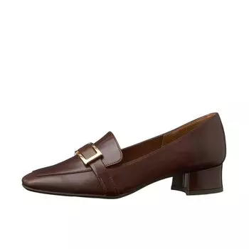 Low Heel Flat Shoes Made in Japan Brown Dark Brown 186763900008 [Diana] 22.0cm