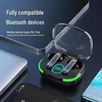 Low Latency In-Ear Gaming Mini Wireless Headset with Bluetooth and Digital Display Y80B розы красного