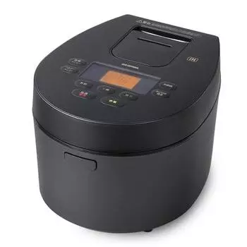 [Low temperature cooking possible] Iris Ohyama Rice Cooker 5.5 cup IH type Living alone Design type Cooking function for 50 brands Extra thick pot Hea
