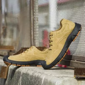 Low-top hiking shoes spring new outdoor men s shoes comfortable soft-soled casual shoes British trendy travel shoes 39