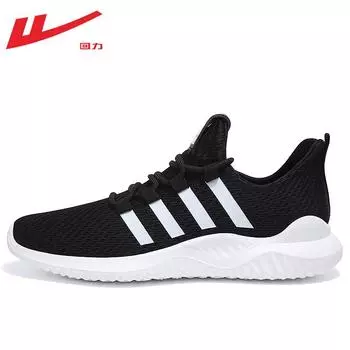 Low-top one-pedal sneakers splicing contrasting colors summer soft-soled casual shoes simple outdoor black shoes men 38