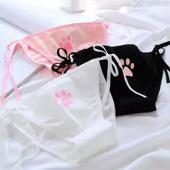 Low Waist Sexy Strap Lingerie Lolita Underwear Cute Claw Women s Panties Briefs