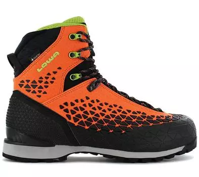 LOWA Alpine SL GTX - GORE-TEX - мужские горные ботинки оранжево-черные 210082-0353 ОРИГИНАЛ EU 44 1/2 UK 10 оранжевый