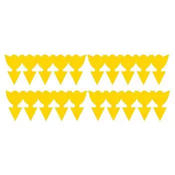 Ловец насекомых для белых комаров, летающих одноразовых клеевых ловушек жёлтый