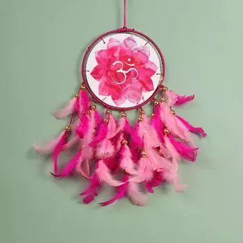 Ловец снов Ручной работы Дерево жизни Холст Ловец снов для спален Офиса Балкона Улицы Сада Подвеска для автомобиля, 49 см, Dreamkacher