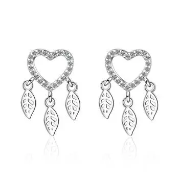 Ловец снов свадебный банкет мода цирконий сверкающие классические серьги-гвоздики для женщин ослепительные женские элегантные аксессуары вневременные ювелирные изделия