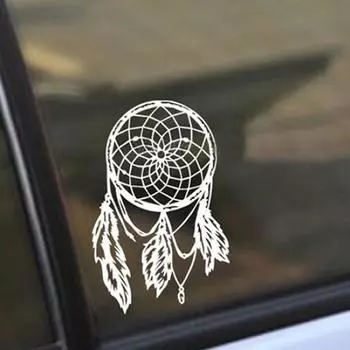 Ловец снов виниловая наклейка на окно ноутбука Настенный декор автомобильный бампер наклейка