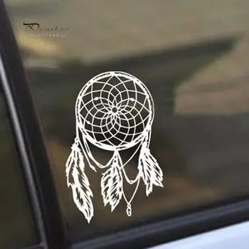 Ловец снов виниловая наклейка на окно ноутбука стены автомобиля бампер наклейка