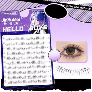Lower Lashes Natural Lower Lashes Segmented Lower Lashes Single Lashes Comic Lower Lashes Makeup Tools Eyelash Extension