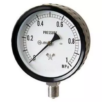 Lower right stainless steel pressure gauge G3112610.25MP