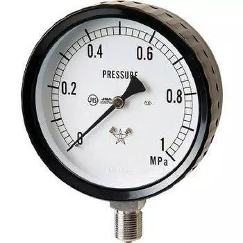 Lower right stainless steel pressure gauge G3112611.6MP